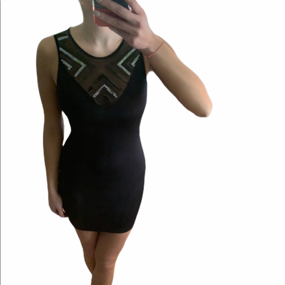 Black sparkly dress